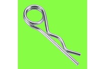 Stifte : Federstecker - Double- Acier Z.Blanc