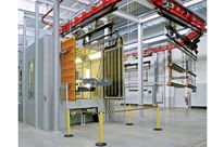 Hängebahn-Strahlanlage