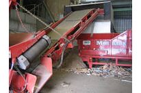 Dauer-überbandmagnet für mobile Shredder und Brecher