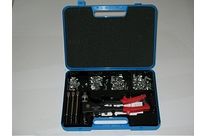 Blindnietmuttern RIVKLES : Sortimentboxen, gerändelter Zylinderschaft, M4-M5-M6 mit Zange BRK01