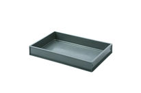 Stapelbehaelter Richess 90 1 grau 600 x 400 x 90 mm