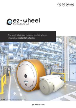 ez-Wheel Produktkatalog - in sich geschlossene elektrische Räder 