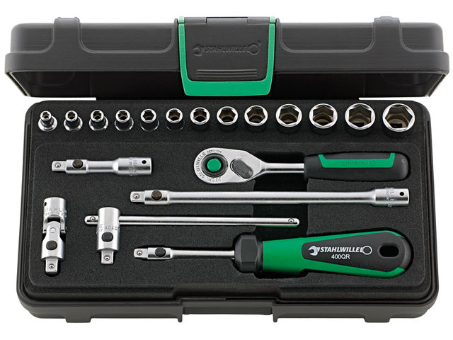 Steckschlüssel-Garnitur 1/4