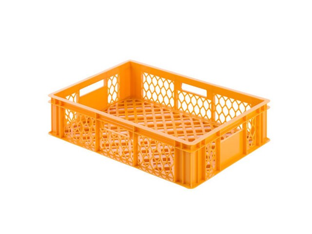 Stapelbehaelter Robo 154 gelb-orange 600 x 400 x 154 mm