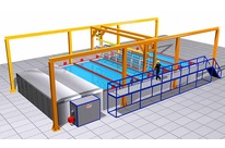 Mehrphasige tauchwaschanlagen