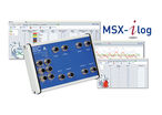 Ethernet-Datenlogger 16/8 Kanäle für Thermoelemente oder RTD MSX-ilog-RTD/-TC