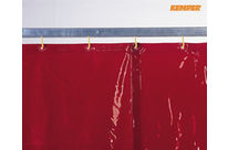 Schweißerschutzvorhang rot: DIN EN 1598