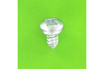 Blechschrauben : Linsenkopf Breit mit Pozidriv-Kreuzschlitz - Blechschrauben mit Linsenkopf Breit und Pozidriv-Kreuzschlitz Stahl Weiß verzinkt DIN 7981