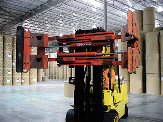 Nicht drehbare Papierrollenklammer