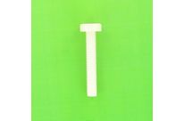 Visserie Nylon : TH PA 6.6 Blanc Filetage Total Din 933