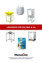 Katalog ManuLine - Lösungen für Big Bag & Co.