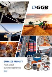 Produktprogramm Gleitlager & tribologische Beschichtungen