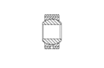 Gelenklager Maßreihe K NIRO-Serie Bauart S wartungsfrei