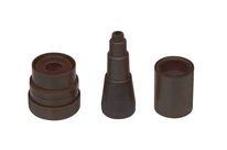 Formteile aus schwarzem Polychloropren-Gummi nach Zeichnung oder Muster