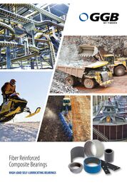 GGB FRC Reihe - Faserverbund Gleitlager - Hochbelastbare Selbstschmierende Gleitlager