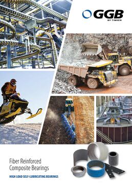 GGB FRC Reihe - Faserverbund Gleitlager - Hochbelastbare Selbstschmierende Gleitlager