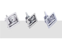 Riegelverschluß, einstellbar mit Klappgriff