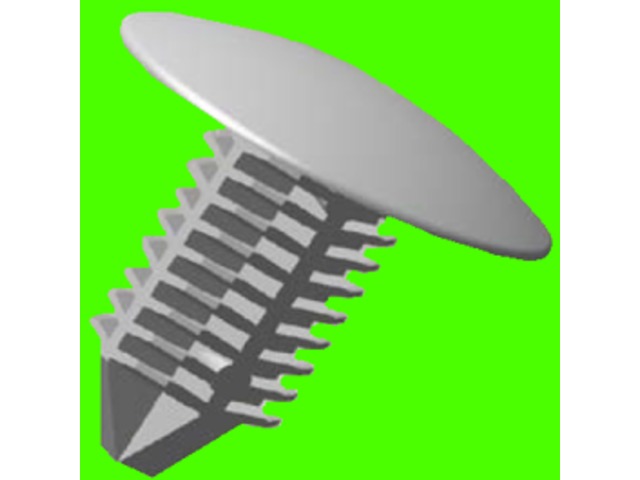 Araymond : Assemblages - ARAYMOND - Clip Plastique Pour Panneaux - Plastic Panel Clips - Clip "Sapin" - Fir Tree Fix