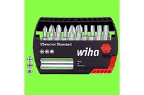 Wiha : WIHA- Embouts - Coffrets d&amp;#039;Embouts - XSelector de 25, 11 pièces Mélangées Embouts Standard Phillips Pozidriv TORX