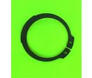 Scheiben - Sicherungen : Sicherungsringe - Außensicherungsringe ? für Wellen - Stahl Schwarz