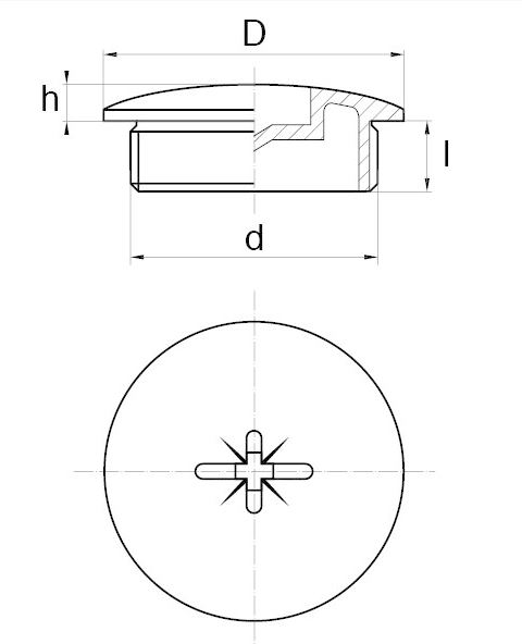 Verschlussschrauben - produit présenté par BÜLTE PLASTIQUES