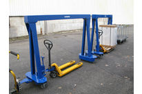 ROUTENZÜGE / MILKRUN ZUG - Portal Storoll mit Hubwagen Modell