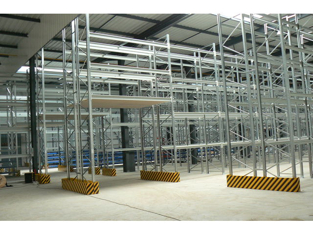 Zubehör für Palettenregale : Leitplanke