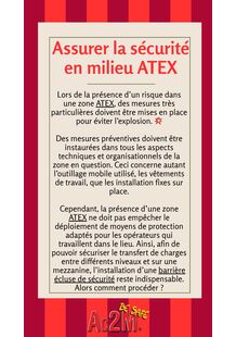 Assurer la sécurité en mileu ATEX