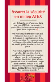 Assurer la sécurité en mileu ATEX