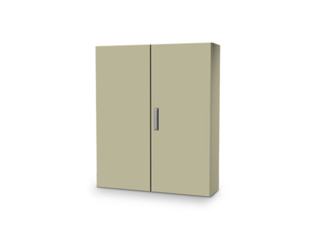 Schaltschrank Monobloc mit Doppelflügeltür