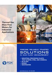 Katalog von FOX THERMAL INSTRUMENT produkten