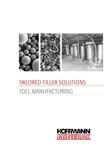 Tailored Filler Solutions - Toll Manufacturing 
