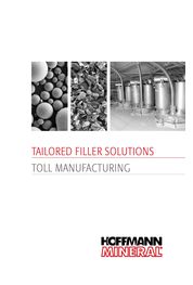 Katalog Tailored Filler Solutions - Toll Manufacturing 