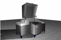 Zweistufige Waschmaschinen