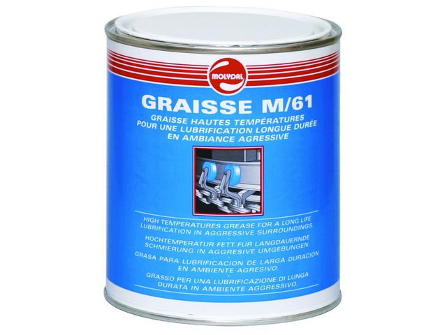 SYNTHETISCHES PTFE-FETT FÜR CHEMISCH BELASTETE UMGEBUNGEN UND SAUERSTOFF : GRAISSE M61