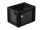 ESD-Behälter EURO-NORM ESD 400 x 300 x 280 mm - VDA-R-KLT 4129 ESD 