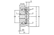 Teleskopschienen teilauszüge Edelstahl ST78