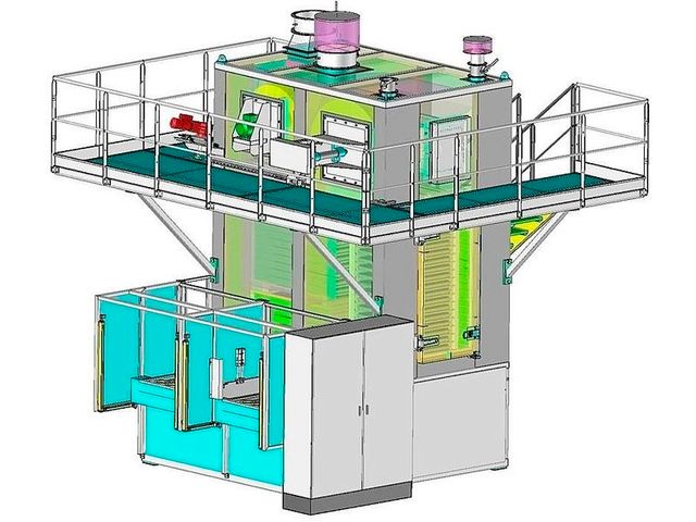 Vertikalofen Aushärteofen