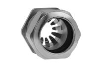 EMV-Kabelverschraubungen Messing mit Kontakthülse