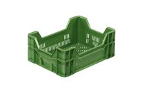 Behälter durchbrochen