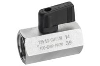 Kugelhähne für Druckluft, Öl und Wasser - Mini-Hochdruckserie