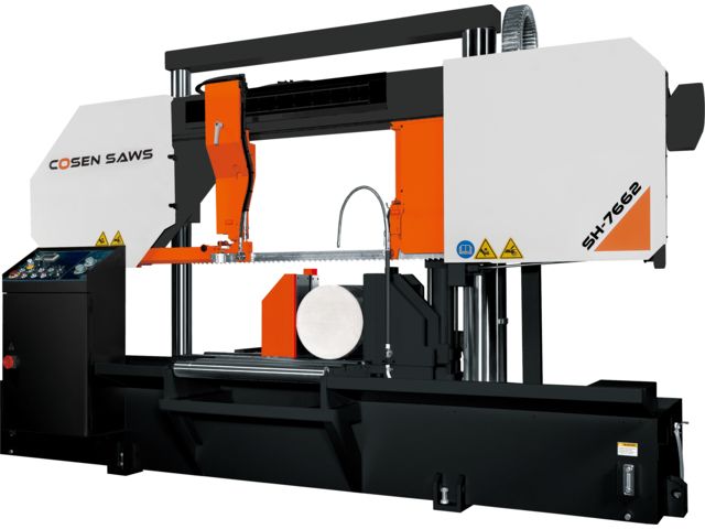Halbautomatische Bandsäge für Produktion: SH-7662