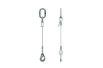 Edelstahl Anschlagseil, 1-Strang - Typ HRA