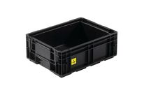 ESD-Behälter EURO-NORM ESD 400 x 300 x 147 mm  : VDA-R-KLT 4115 ESD 