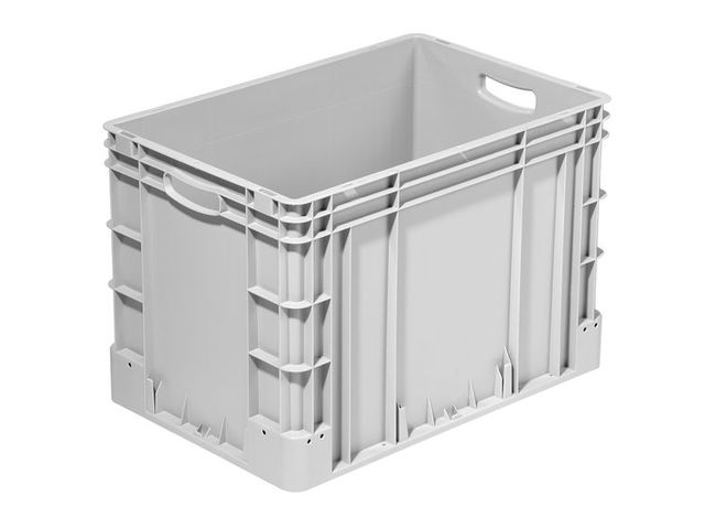 Behälter geschlossen 600 x 400 x 420 mm - EURO-NORM SILVERLINE