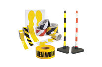 Logistische Markierung und Absperrsysteme