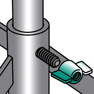 Flügelmuttern Typ  - BÜLTE PLASTIQUES