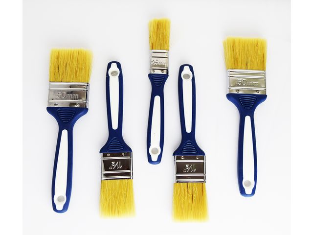 Pinselset - 5-tlg - 1x25 mm, 2x38 mm, 2x50 mm