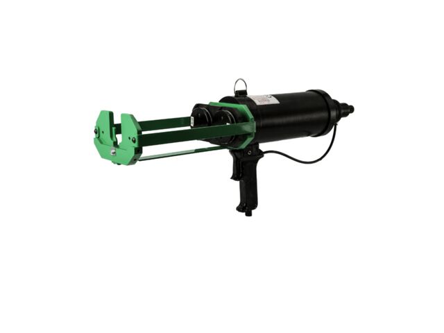 LUFTPUMPENPISTOLE FÜR ZWEIKOMPONENTENPATRONEN 300 BIS 750 ML / 7 BIS 76 BAR
