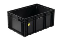 ESD-Behälter VDA-R-KLT 594 x 396 x 280 mm - VDA-R-KLT 6129 ESD 